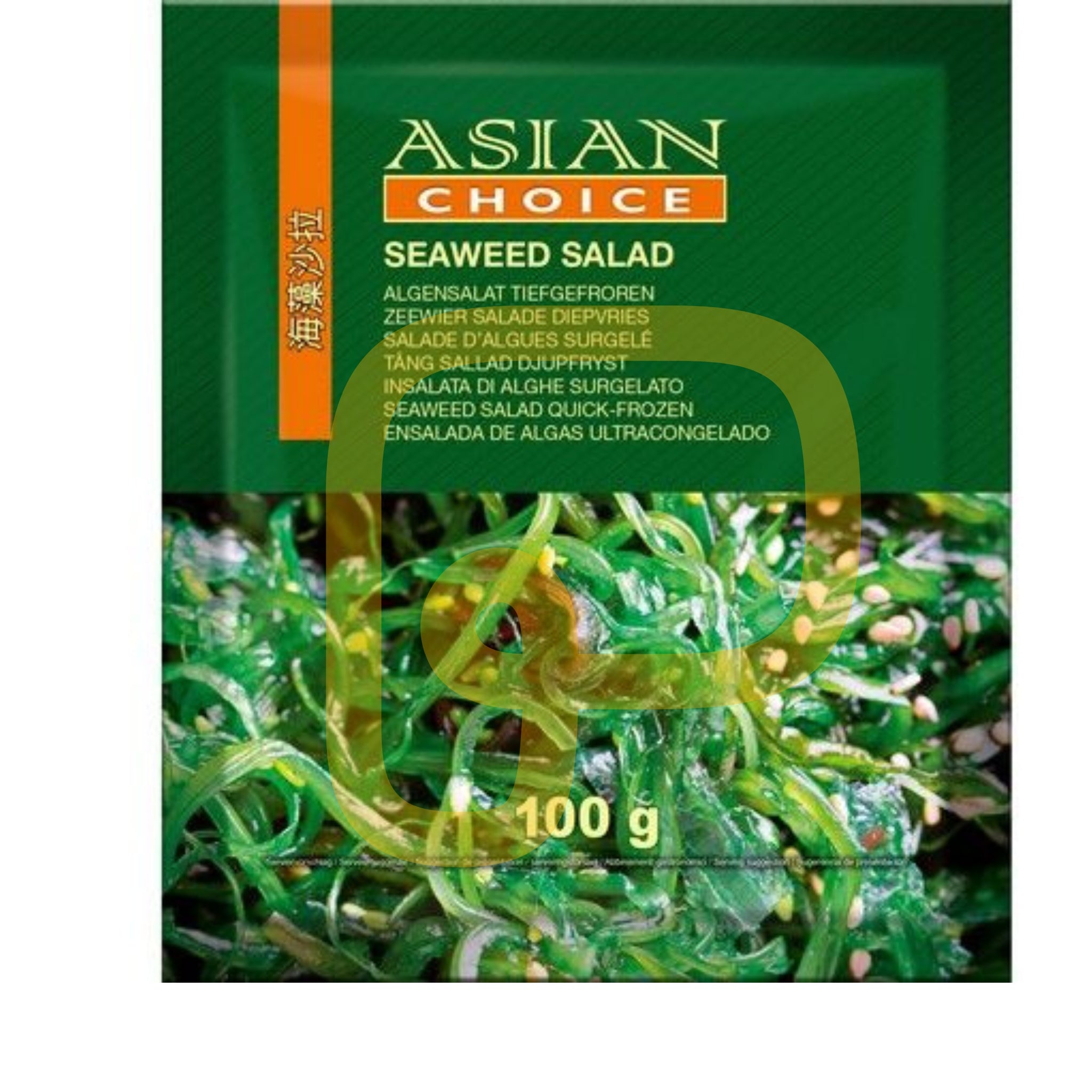 Asian Choice Seaweed Salad Seetang Salat Wakame 📌❄️ Tiefkühlprodukt