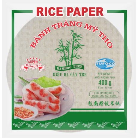 Bamboo Tree Rice Paper (2 sizes) แผ่น ป๊อเปี๊ยะ สำหรับ ห่อสด