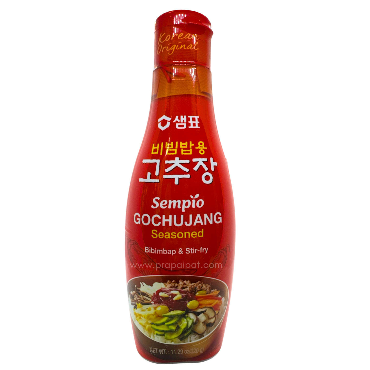 SEMPIO Seasoned Gochujang VEGAN 320 Gram ซอสโกชูจังสำเร็จ สำหรับ บิบิมบับ