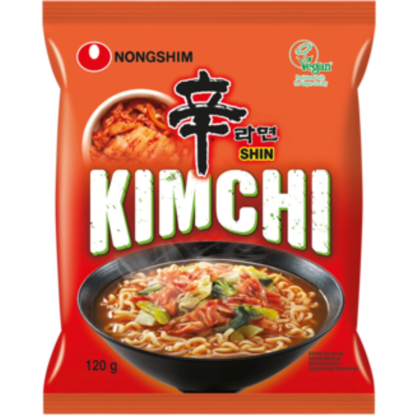 Nongshim Kimchi Koreanische Ramen 120 g