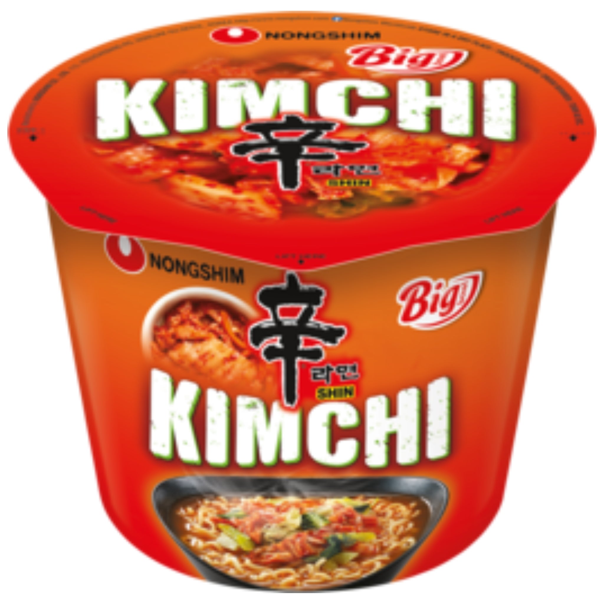 Nongshim Kimchi Instant Cup Nudeln Big Bowl 112 g