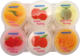 NANACO Thailand Pudding 480 g Packung - verschiedene Geschmacksrichtungen