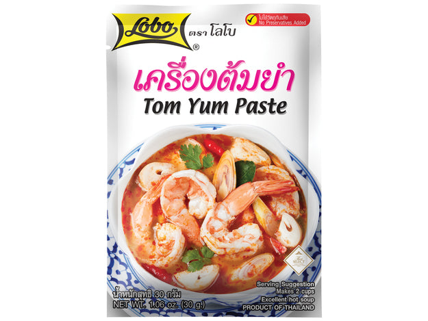 Lobo Tom Yum Soup Paste 30 g เครื่อง ต้มยำ