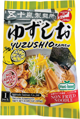 IGARASHI SEIMEN - Nudeln, Instant Ramen mit Yuzu Sauce - Yuzushio Ramen 98 g ราเมน ยูซุ