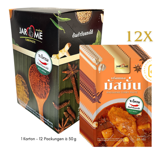 Bulk Jarome Massaman-Currypaste จะโหรม พริกแกง มัสมั่น 50 Gram