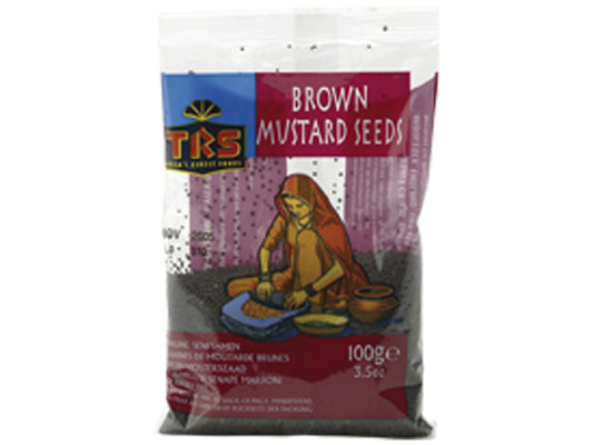 TRS Braune Senfkörner 100 Gram เมล็ด มัสตาร์ด