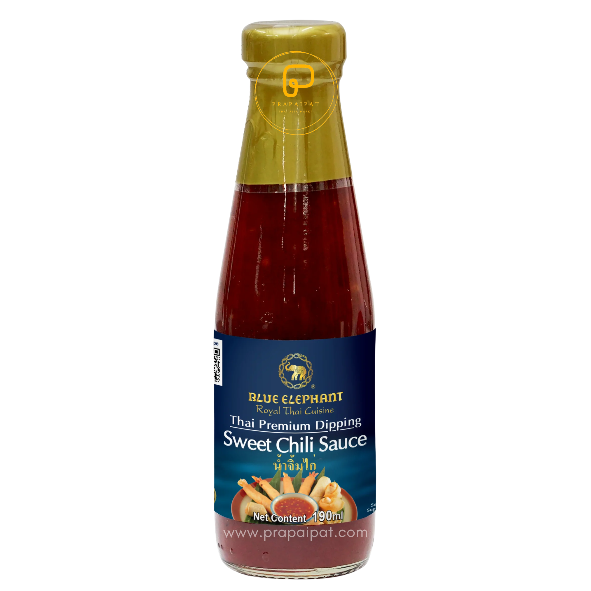 Blue Elephant Thai Dipping Sweet Chili Sauce 190 ML น้ำจิ้ม สไตล์ไทย