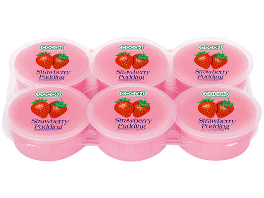 Strawberry Pudding Nata de Coco Cocon 480 Gram