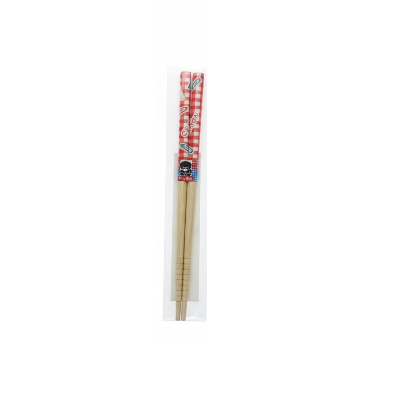 Essstäbchen für Kinder mit Cartoon-Motiv Wooden chopsticks