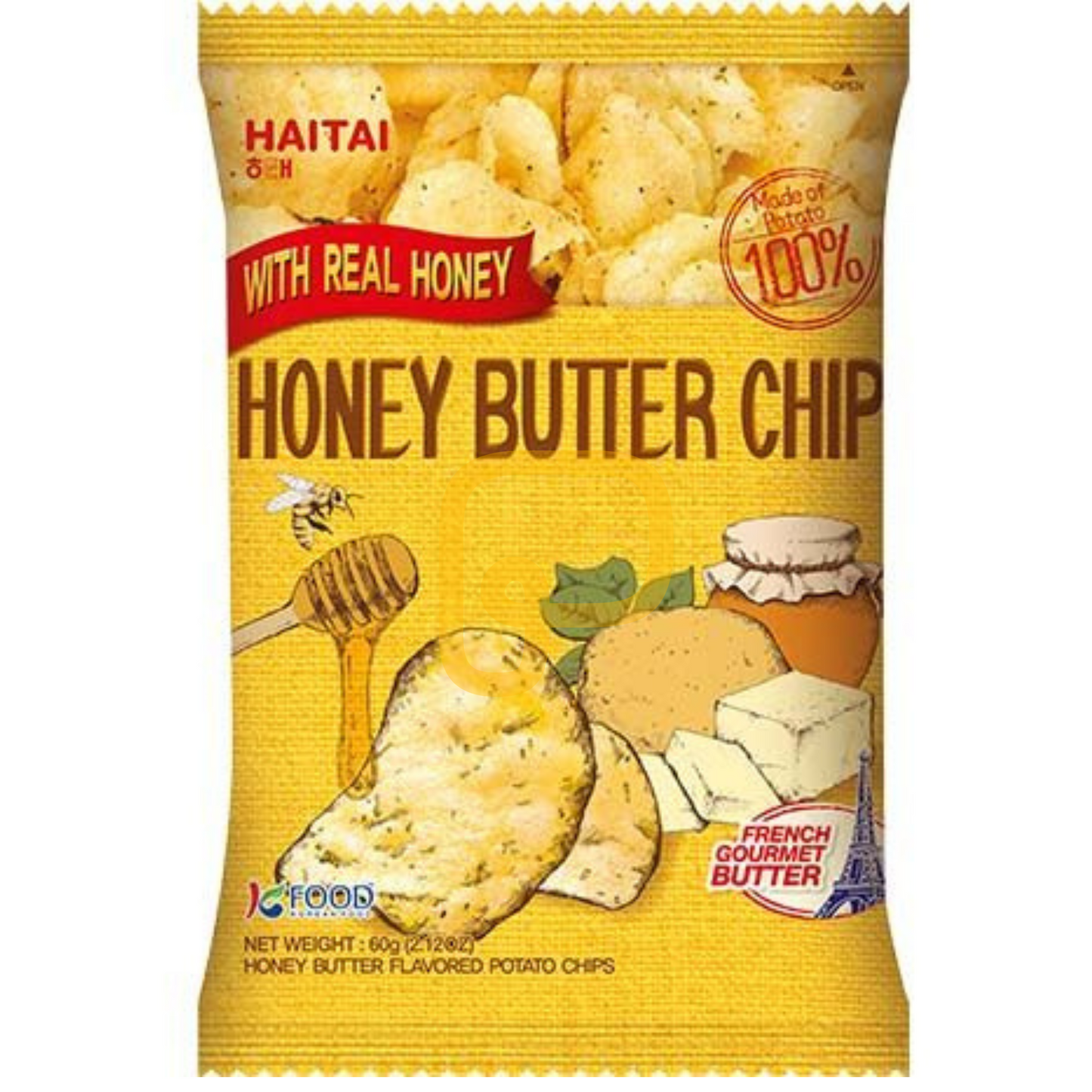 HAITAI Honey Butter Chips 60 Gram
