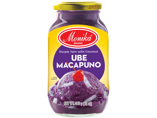 Monika Purple Yam Puree with Coconut (Ube) Halo-Halo 340 Gram