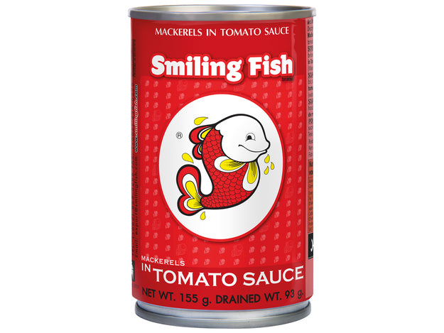 Mackerel in tomato sauce Frittierte Makrele in Tomatensauce
Smiling Fish ปลากระป๋อง ปุ้มปุ้ย ปลายิ้ม