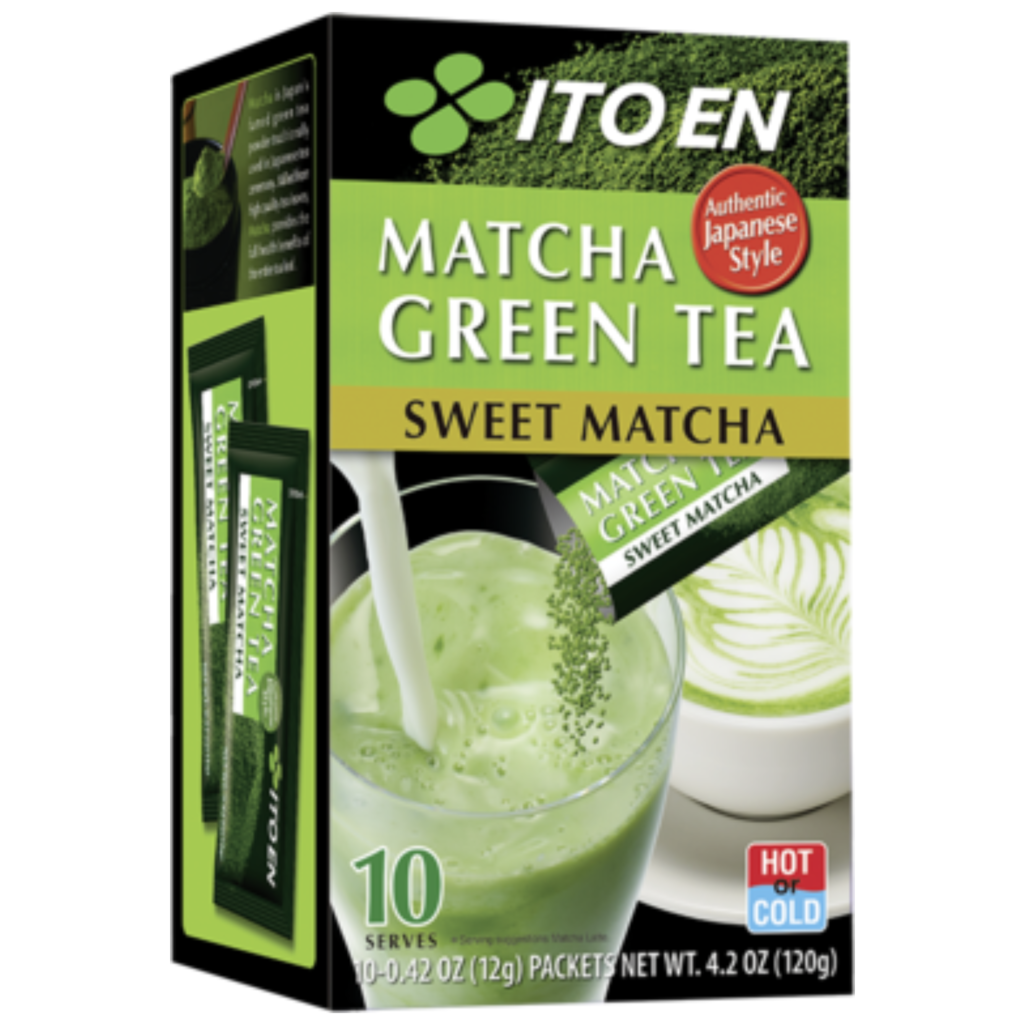 ITOEN Matcha Green Tea Sweet 120 Gram (10 packs) ชาเขียวญี่ปุ่น ปรุงสำเร็จ