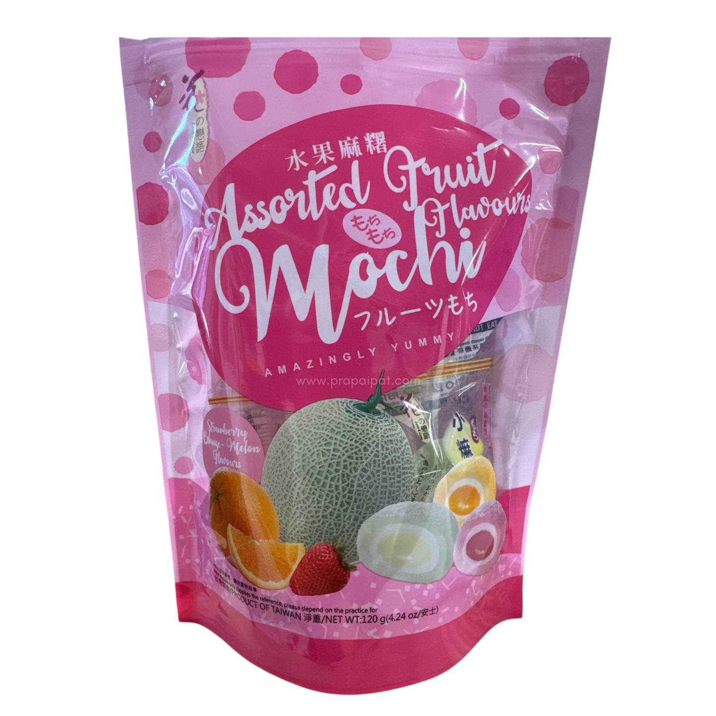 LOVE Mochi Assorted Fruit flavour 120 g