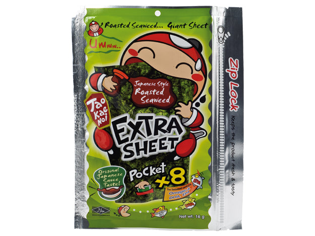 Seaweed snack with Japanese sauce Taokaenoi 12.8 gram
