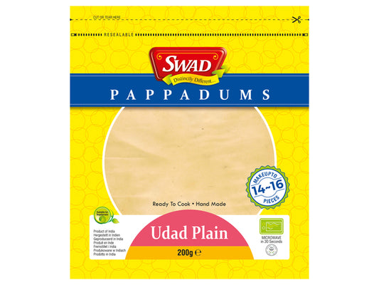 Pappadums plain 200 Gram