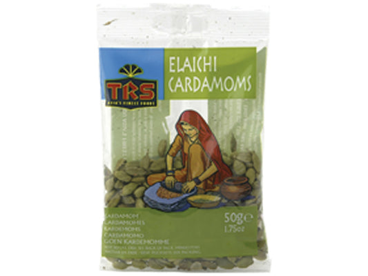 TRS Elaichi / Green Cardamom (Whole)  กระวานเขียว 50 Gram