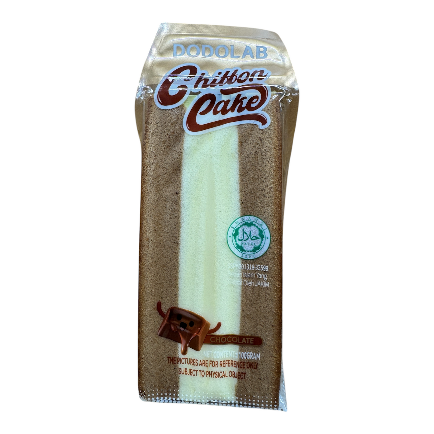 DODOLAB triangle chiffon sponge cake 100 Gram