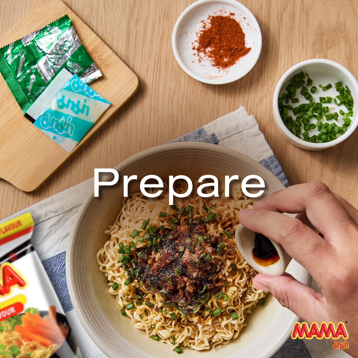 MAMA Instantnudeln, Huhn 55g มาม่า รส ซุปไก่