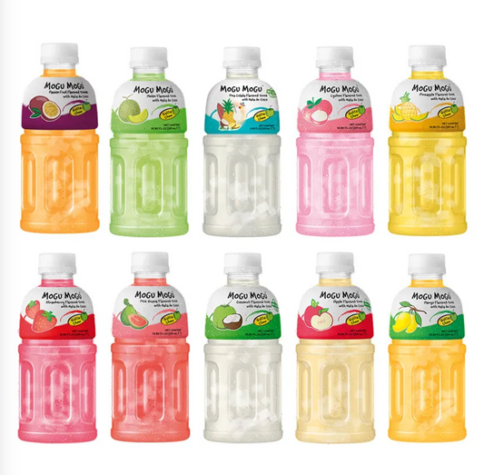 Mogu Mogu Getränk mit Nata de Coco (verschiedene Geschmacksrichtungen) 320 ML