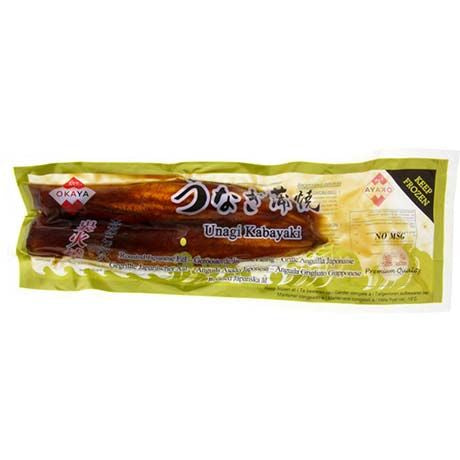 OKAYA Aal Unagi 19-21 - 255 g (Tiefkühl ❄️) ปลาไหล ย่างซอส ทั้งตัว
