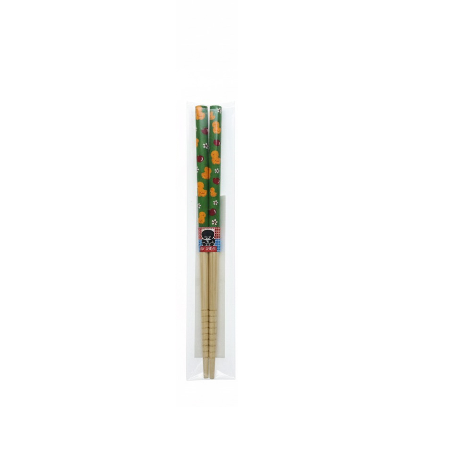 Essstäbchen für Kinder mit Cartoon-Motiv Wooden chopsticks