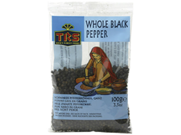 TRS Schwarzer Pfeffer (Ganz) 100 Gram พริกไทยดำ เม็ด