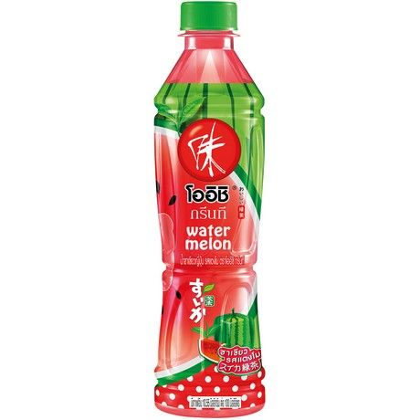 OISHI Grüner Tee Getränk Wassermelone 380 ml (inkl. 0,25 € Einwegpfand)