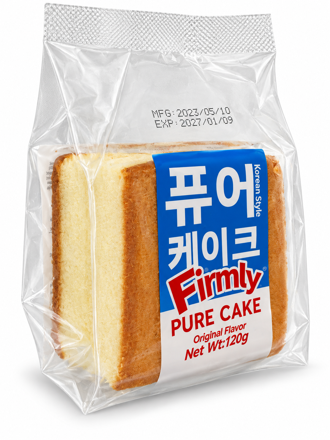 Firmly Pure Cake Castella Kuchen weiche 120 gram เค้กไข่ ไต้หวัน