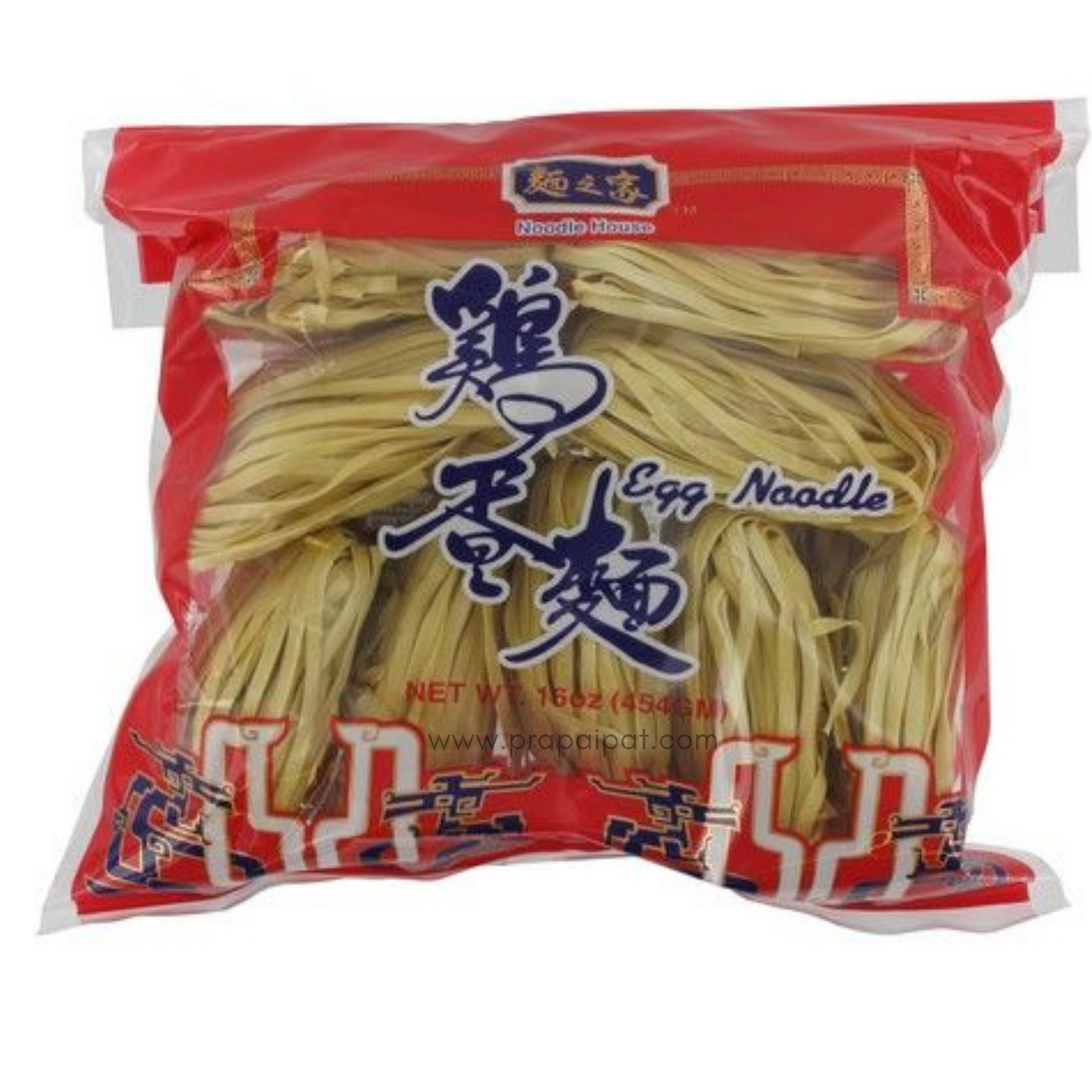 NOODLE HOUSE Eiernudeln egg noodle บะหมี่ ไข่ แห้ง 454 Gram