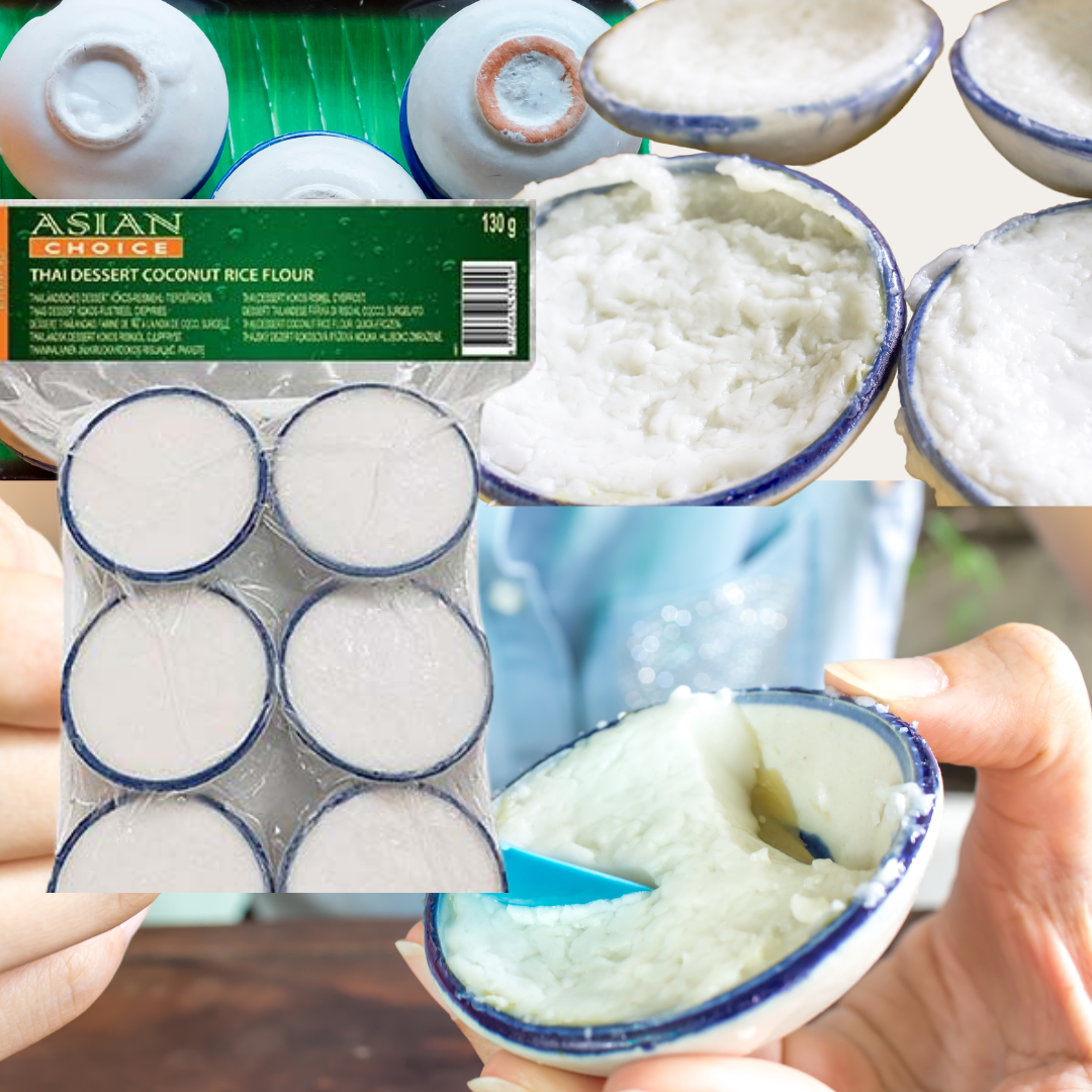 ASIAN CHOICE Thai Dessert Coconut Rice Flour 130 g ขนมถ้วย