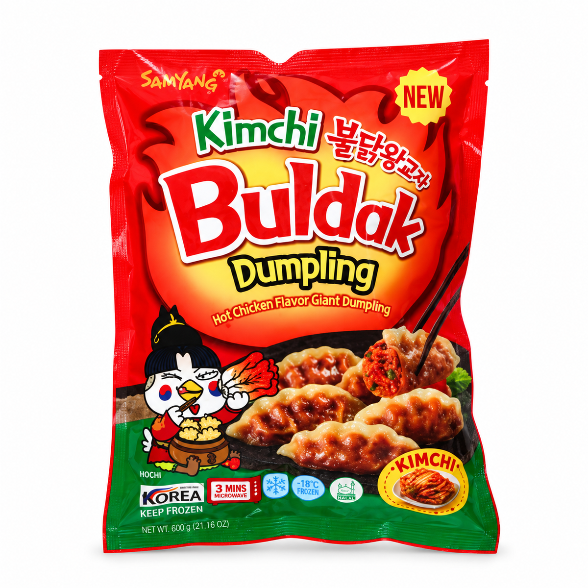 Buldak Kimchi Dumpling 700 g