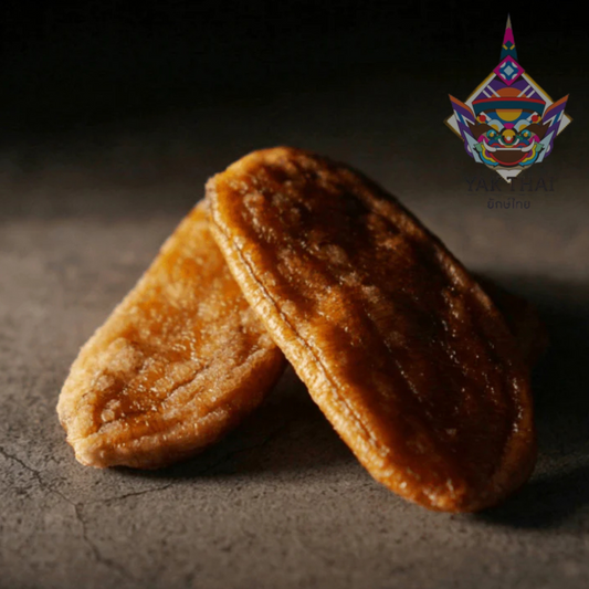 Yak Thai Bananen Sonnengetrocknet กล้วยตาก ยักษ์ไทย 250 gram (12–15 Bananen)