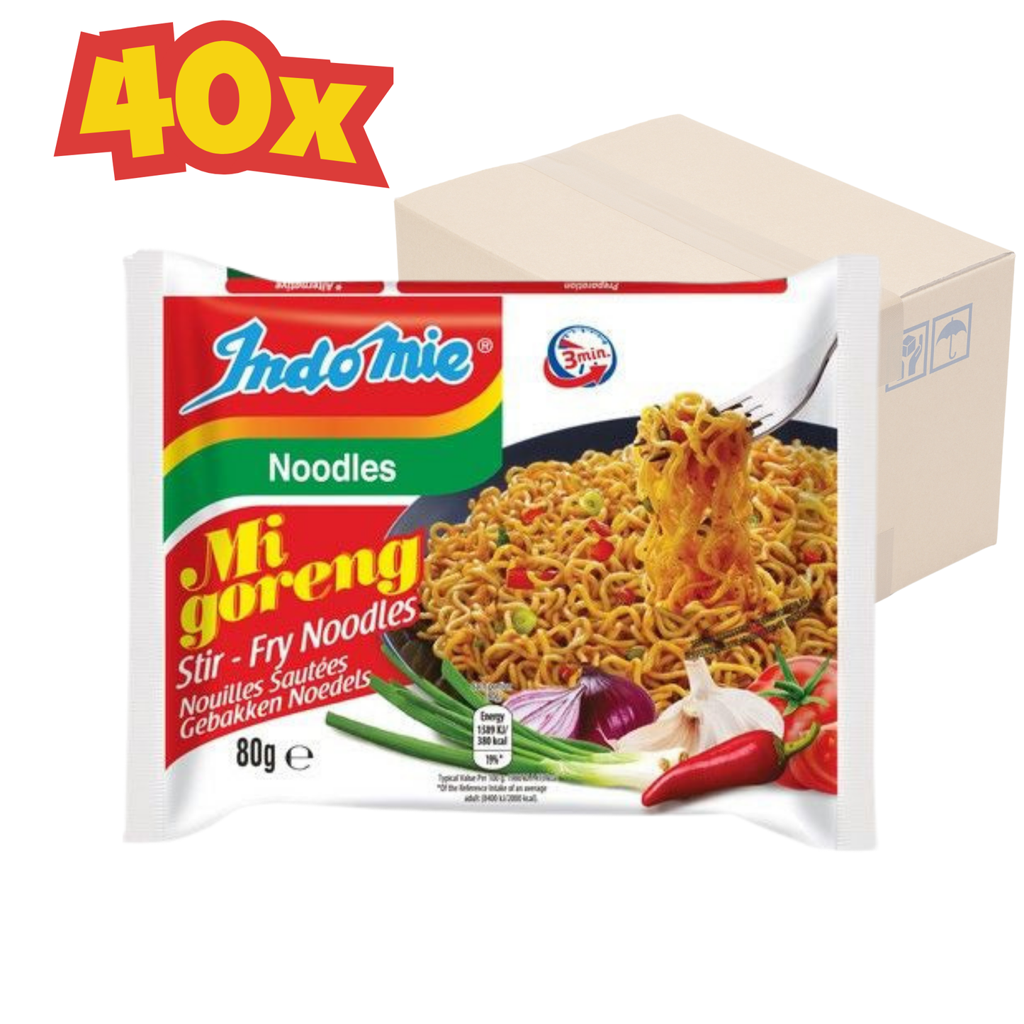 40x Indomie Mi Goreng 80 g