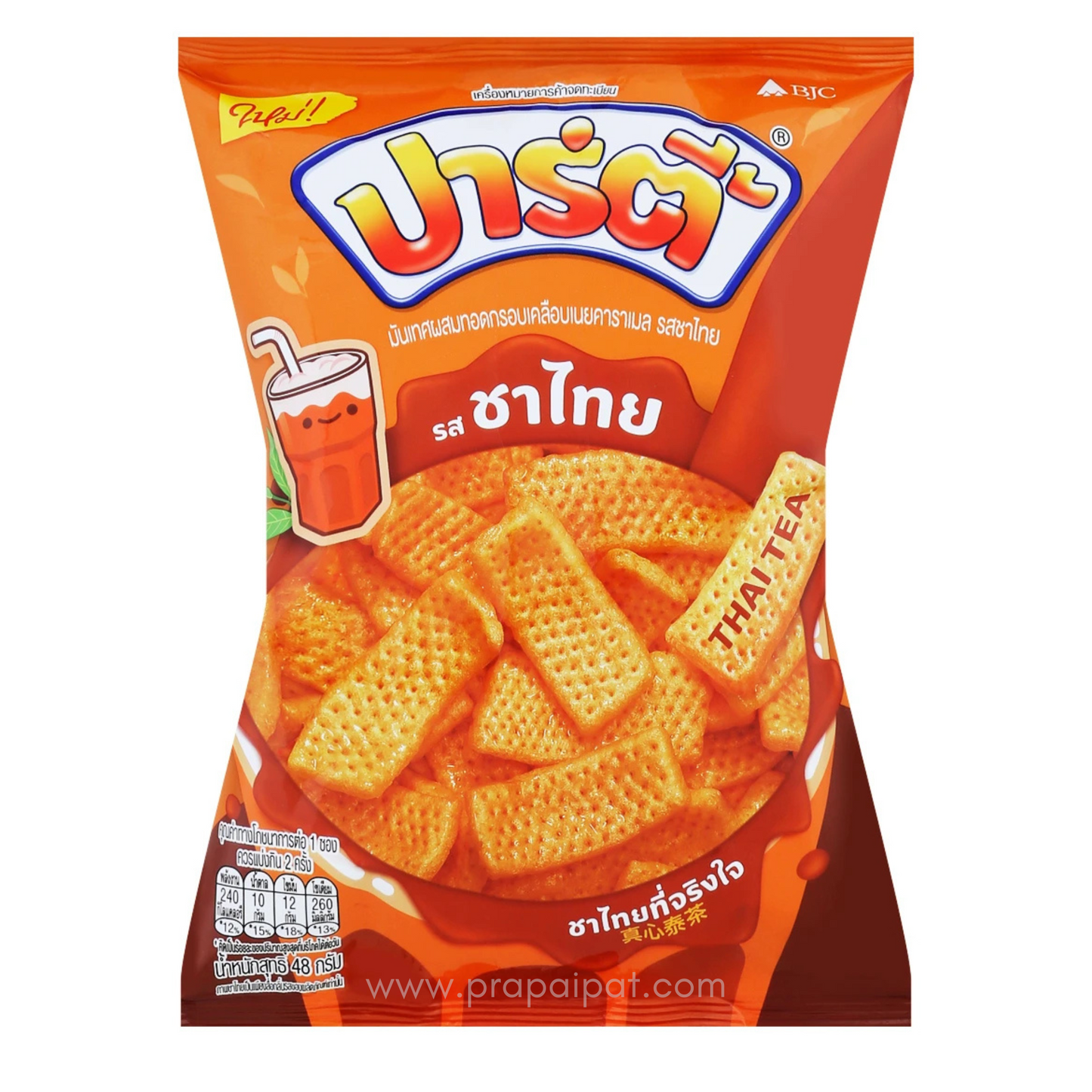 Party Snack Thai Tea 48 g ปาร์ตี้ รส ชาไทย