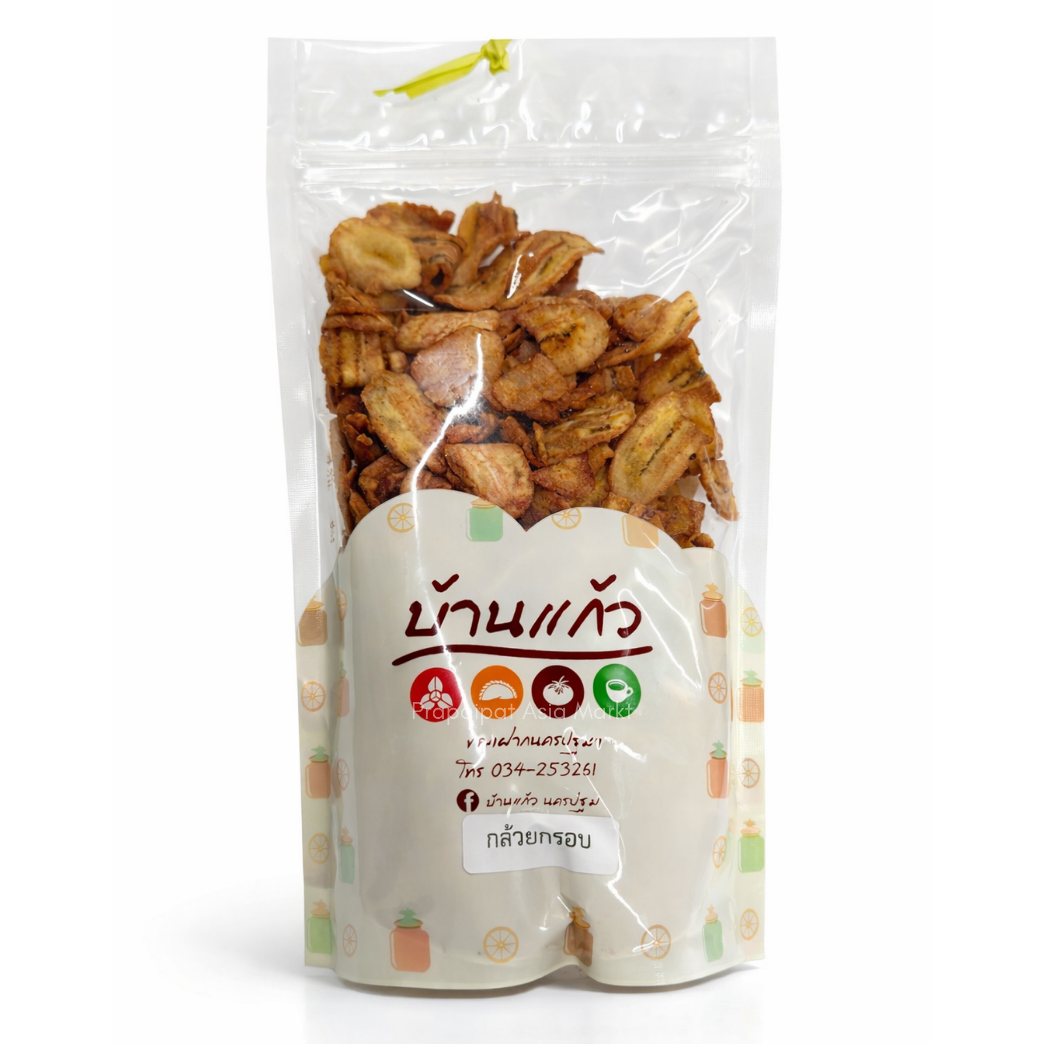 Ban Keaw Sweet Banana กล้วยกรอบ บ้านแก้ว 210 g