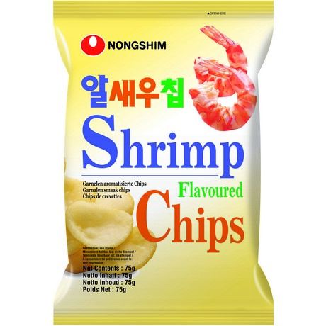 📌Best Before 12.06.2025 NONGSHIM  Shrimp Chips 75 Gram