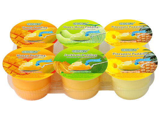Cocon Fruit Pudding Nata de Coco with Cubes 708 g