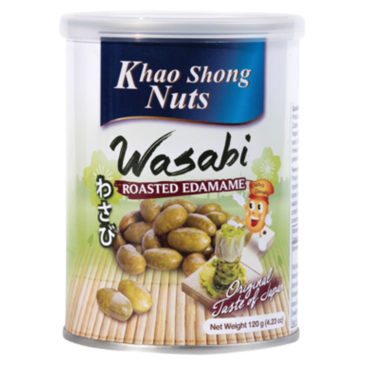 Khao Shong Nuts Wasabi Roasted Edamame ถั่วแระญี่ปุ่น อบ รสวาซาบิ Wasabi-geröstete Edamam Nüsse