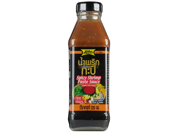 Lobo Spicy Shrimp Paste Sauce Nam Prik Kapi 220 ml น้ำพริก กะปิ