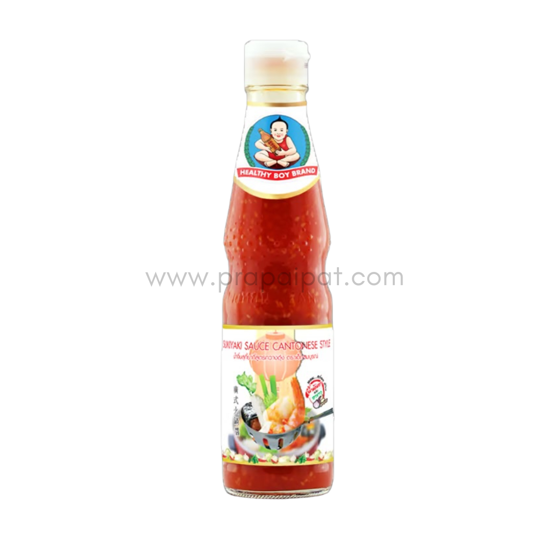 DEK SOM BOON - Healthy Boy - Cantonese Sukiyaki Sauce - 2 Größen - น้ำจิ้ม สุกี้ สูตร กวางตุ้ง
