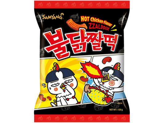 Samyang Buldak Zzalduk Snacks Hot Chicken flavour 120 Gram