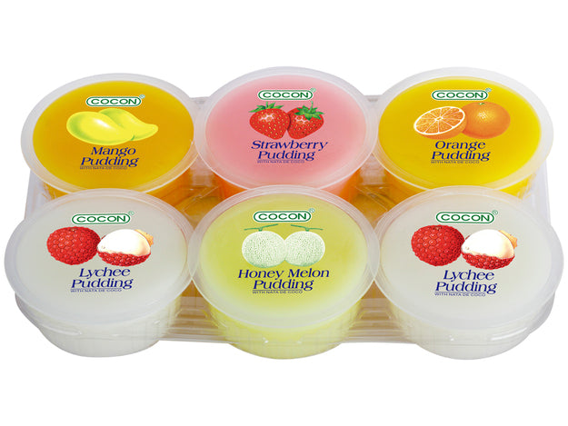 Pudding Nata de Coco (Sortiment) Cocon 480 g เจลลี่ รวมรส - 2 Varianten