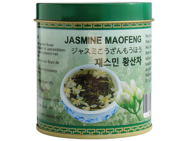 Green Tea Jasmin Mao Feng Golden Turtle 30 g ชาเขียว มะลิ
