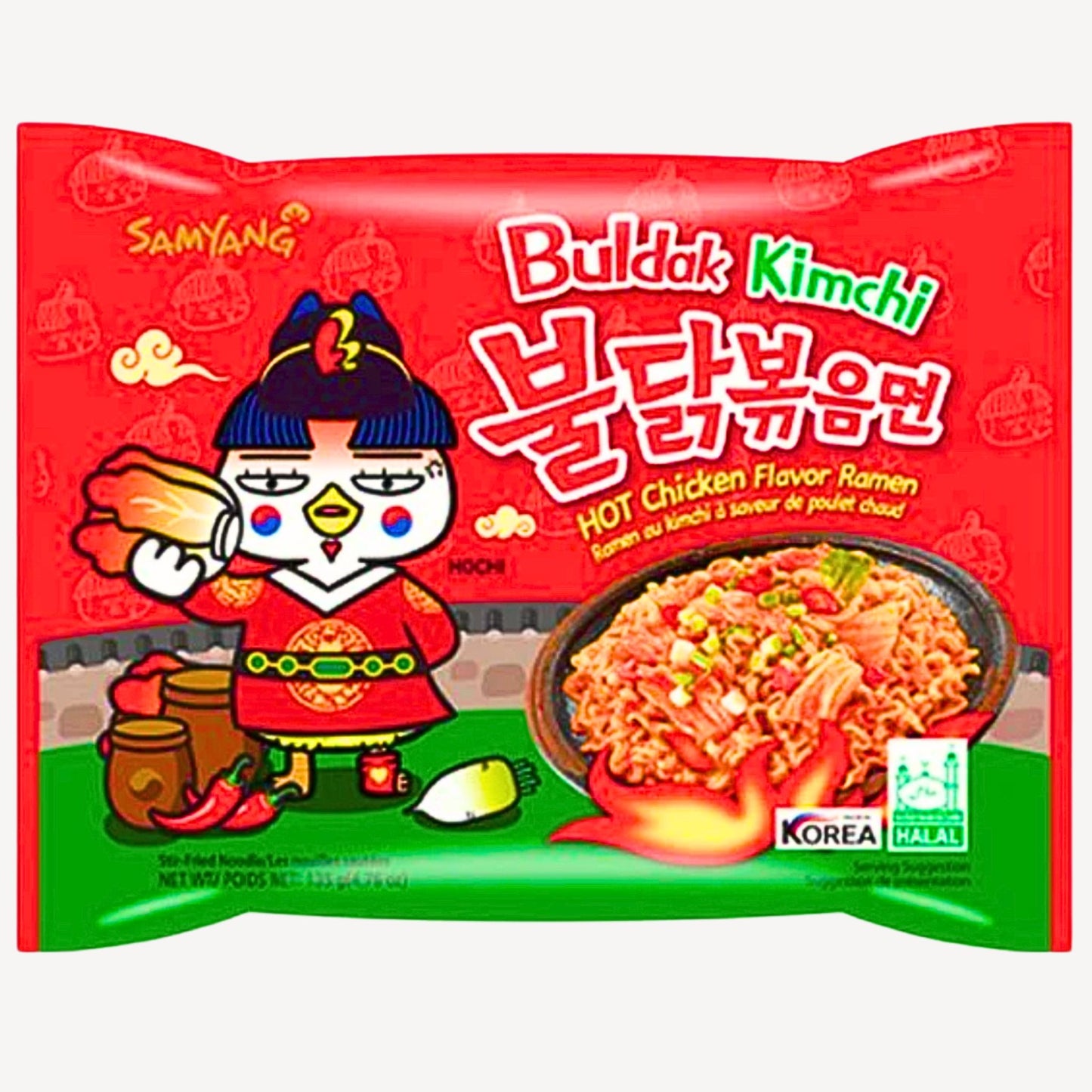📍Best Before 14.05.2025 Samyang Buldak Kimchi Hot Chicken Flavor Ramen
