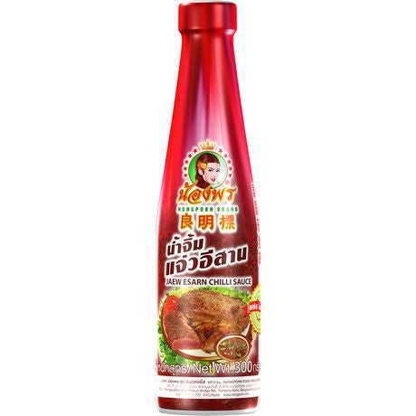 NONGPORN Chilisoße Jaew Esarn 300 g น้ำจิ้มแจ่วอิสาน