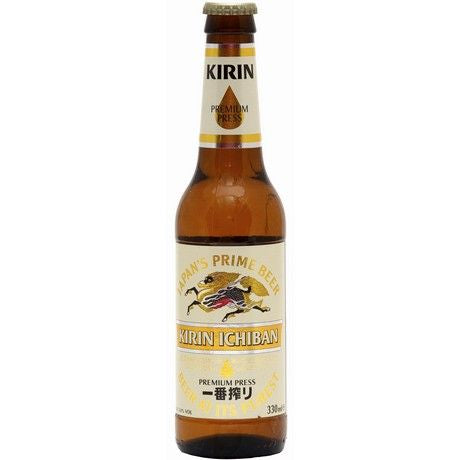 KIRIN  Bier 5% Vol. - 330 ml - Mehrweg-Pfandflasche