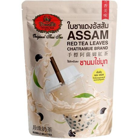 CHA TRA MUE  Roter Tee Assam 250 g ชาตรามือ ชาอัสสัม สำหรับชงชาไข่มุก