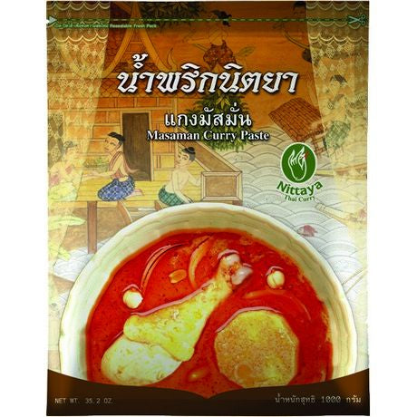 NITTAYA Currypaste Massaman 1 KG พริกแกงมัสมั่น นิตยา