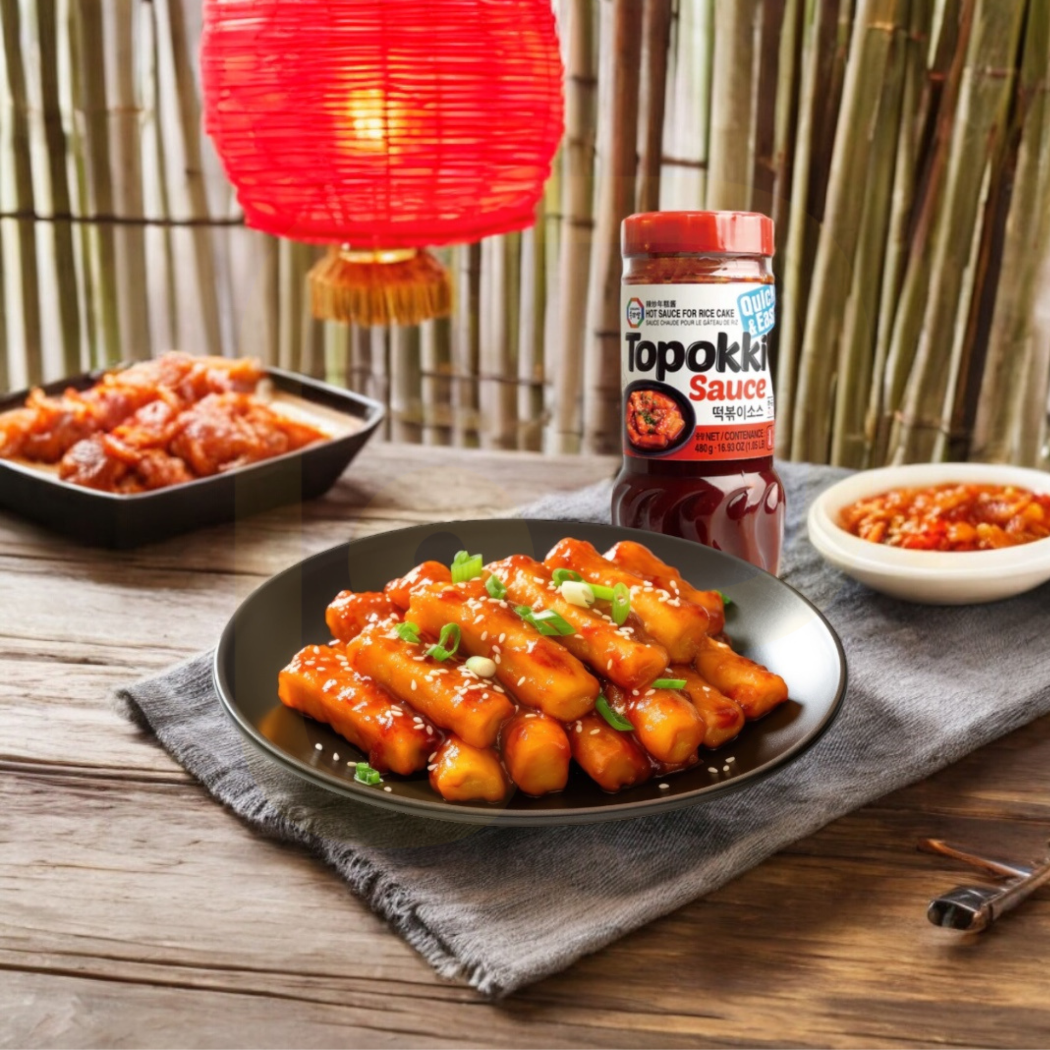📌Best Before 22/06/2026📌 Scharfe Sauce für Topokki (Reiskuchen) Surasang 432 ml